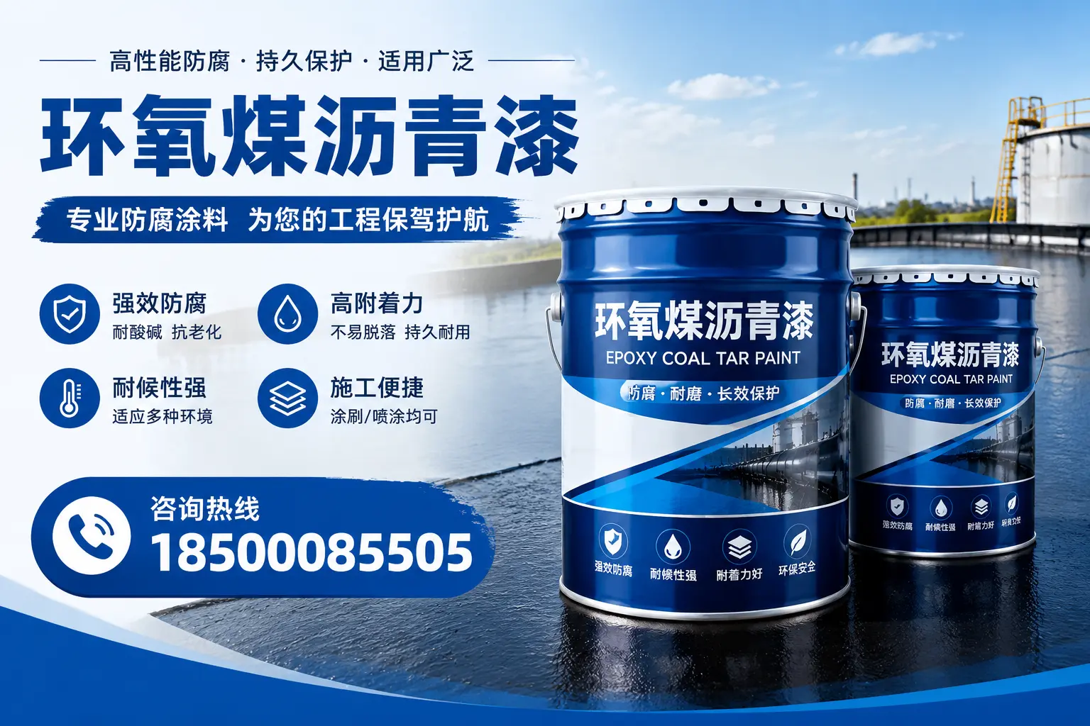 环氧煤沥青漆与其他漆类的比较，晋城用户的选择依据